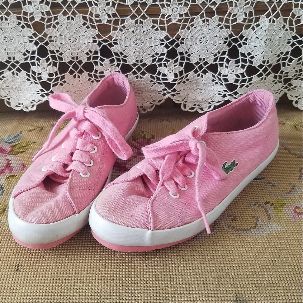 Lacoste Pink Sneakers
